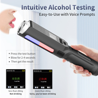 Alcoholímetro Profesional con Celda de Combustible y Sensor Electroquímico para Conductores, Flotas y Lugares de Trabajo