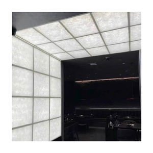 Wolk Zijde Ijs Scheur Verlichting Ijs Amber Wolk Hars Plastic Decoratie Materiaal Hotel Woonkamer - Product Image 5