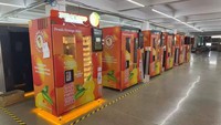 Máquina Expendedora de Jugo de Naranja Inteligente Directo de Fábrica, Autolimpiante, con Desinfección de Ozono y Piezas de Grado Alimenticio