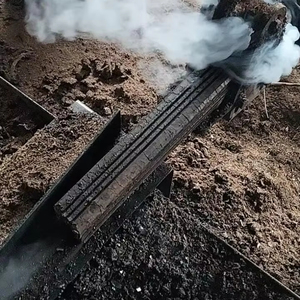 Briquettes de bois écologiques, combustible compressé à base de sciure pour barbecue, chauffage, foyer, combustion longue durée, faible fumée, haute efficacité - Product Image 1