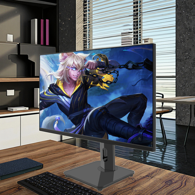 Touch Screen Computer LCD Display 23.8 27 Inch Used New HDR IPS FHD 1080p 1920x1080 75Hz DP Office Desktop PC LED Gaming Monitor