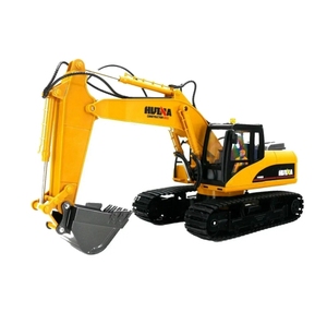 Jouets HuiNa 1535 2.4Ghz 15CH Modèle d'excavatrice radiocommandée 1/14 Excavatrice hydraulique Camion en alliage métallique RTR - Product Image 3