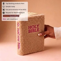 Nouvelles Housses Personnalisées en Velours Doux Imprimées pour Bibles / Carnets – Idéales comme Cadeaux de Fêtes