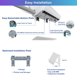Últimas Unidades de <span class=keywords><strong>Aire</strong></span> <span class=keywords><strong>Acondicionado</strong></span> HYUNDAI de 18000 Btu, <span class=keywords><strong>Inverter</strong></span>, Frío/Calor, Split, Montado en Pared - Product Image 2
