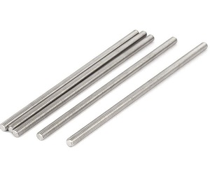 Varilla Roscada de Acero Electrogalvanizado de Primera Calidad, Rosca M8, Roscado Completo, para Fijación en Construcción - Product Image 1