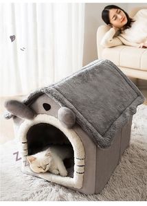 Cuccia Pieghevole Lavabile per Animali Domestici, Tappetino Portatile Caldo e Morbido per Cani e Gatti, Staccabile, Bestseller, Cuccia Piccola per Uso Quotidiano Domestico - Product Image 6