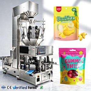 Máquina Automática para Envasar y Pesar Gomitas en Bolsas, Contadora de Gránulos de Caramelo, Selladora de Bolsas con Cierre Doypack - Product Image 1