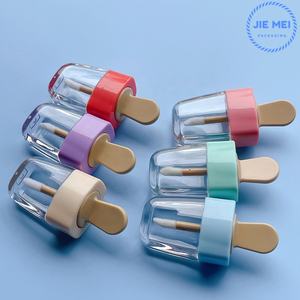 JIE MEI Stock Ice Cream เปล่าเปล่าลิปกลอส,เครื่องสำอาง DIY น่ารักหลอดลิปเคลือบขวดสำหรับเด็ก - Product Image 2