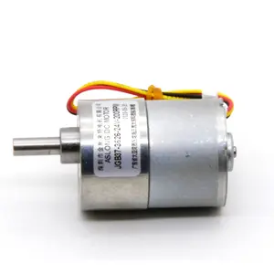 Elevado torque 37mm redutor de diâmetro 12v, caixa de engrenagem, motor elétrico dc sem escova, atuador linear, alta eficiência ie 1