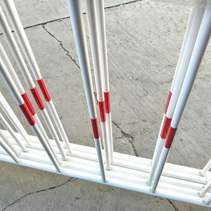 Barriere in Acciaio Resistenti per il Controllo della Folla, Ideali per Eventi all'Aperto, Concerti e Cantieri Edili, con Facile Installazione - Product Image 3