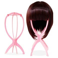 Parrucche di tipo Stand-tipo di espositore parrucca PVC manichino testa appendiabiti per ragazze WBB9FCD modello numero Storage Hanger - Product Image 1