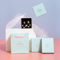 Boîtes à bijoux personnalisées de luxe en papier kraft recyclé, écologiques, avec logo personnalisé, couleur personnalisée, pour bracelets, colliers, crème pour le visage, vente en gros
