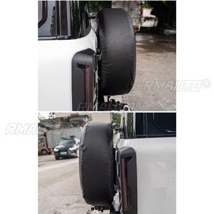Para BJ40 Accesorios Exteriores Cubierta de Neumático Trasero de Plástico, Cubierta Protectora de Rueda de Repuesto, Kit de Carrocería Inferior - Product Image 5