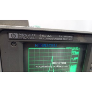Ensemble de test de communication RF Agilent 8920A OPTIONS : 001 004 011 102 103 H08 H28 H - Product Image 4