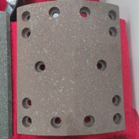 WG9231342068 19247 Garniture de frein sans amiante pour système de frein arrière de camion lourd SINOTRUK HOWO, pièces de rechange