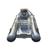 Bateau pneumatique CE 15,8 pieds Rib480B, bateau pneumatique Rib 480 avec cabine, bateaux pour la pêche, bateau pneumatique avec moteur