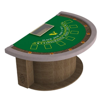 YH Macao Casino Table de blackjack Table de poker personnalisée Ensemble de tables de jeu de casino électronique de luxe