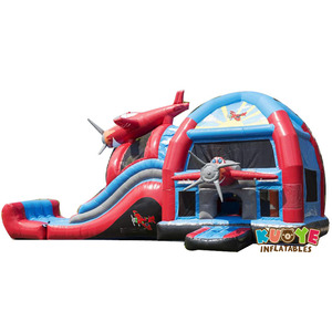 Happy Party Bouncy Castle Combo Inflatable Bouncer Với Slide - Product Image 2