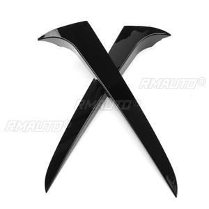 1 Par de Alerones Laterales Negros Brillantes para Ventana Trasera, Divisores de Aire para BMW X3 F25 2011 2012 2013 2014-2017 / Serie 1 F20 F21 2012-2019 - Product Image 1
