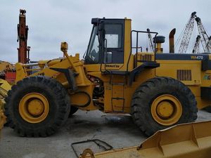 ใช้ต้นฉบับญี่ปุ่น Komatsu Wa470รถตักล้อยาง - Product Image 3