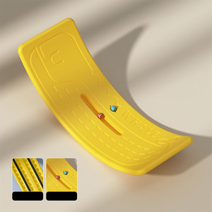 Balançoire à bascule pour enfants, planche d'<span class=keywords><strong>équilibre</strong></span> avec balles, entraînement sensoriel, planche à bascule, équipement d'entraînement, jouet d'activité pour enfants - Product Image 4