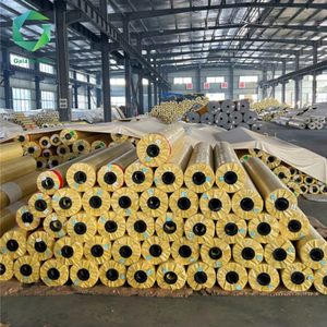 610 जीएसएम वाटरप्रूफ पीसी विनाइल कोटिंग चमकदार टेक-आउट बैग सामग्री सादे <span class=keywords><strong>pvc</strong></span> तिरपाल - Product Image 6