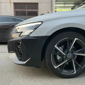 Ensemble de pare-chocs avant style <span class=keywords><strong>RS3</strong></span> avec calandre en nid d'abeille pour <span class=keywords><strong>Audi</strong></span> A3 8Y 2020-2024 berline <span class=keywords><strong>Sportback</strong></span>, kit carrosserie, garantie 1 an - Product Image 4