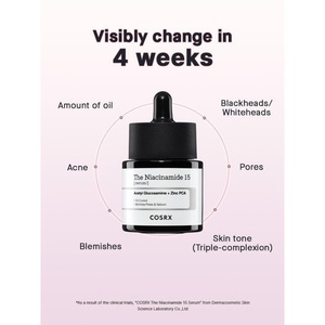 [Solo para Nigeria] [COSRX] Suero de Niacinamida 15% de Alta Concentración 20ml como Suero Facial para Control de Sebo y No Comedogénico para el Acné - Product Image 4