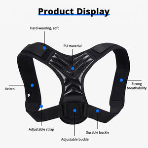 <span class=keywords><strong>Correcteur</strong></span> <span class=keywords><strong>de</strong></span> <span class=keywords><strong>Posture</strong></span> pour enfants, pour hommes et femmes, siège, ceinture ajustable et respirante - Product Image 2