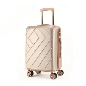 핫 세일 트렌드 패션 4 바퀴 새로운 디자인 스위트 케이스 여행 가방 수하물 탑승 수하물 트롤리 세트 가방