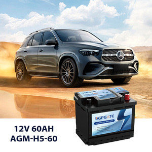 MF AGMスタートストップカーバッテリーAGM H5 60 12V 60AH自動鉛酸バッテリー - Product Image 1