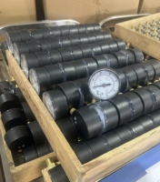 Manómetro Profesional de Alta Presión de 25 Bares, Esfera de 2 Pulgadas, Interfaz de Latón de 1/4 NPT, para Tanques y Compresores de Alta Presión
