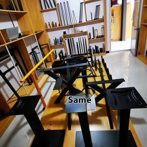 Bases de mesa de acero forjado Café Comedor Industrial Restaurante Muebles Marcos Patas Bases de mesa de metal de hierro fundido para mesa - Product Image 4