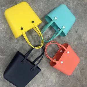 Borsa da spiaggia impermeabile con fori, disponibile in molti colori, prezzo all'ingrosso molto vantaggioso. - Product Image 1