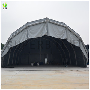 Carpa de Aluminio Grande para Aviones, Hangar de Aviación Multilateral, Refugio Temporal para Helicópteros - Product Image 1