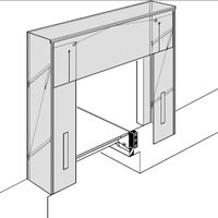Vente en gros de joints de porte gonflables en PVC économiques, rétractables électriques, durables et hermétiques pour quais