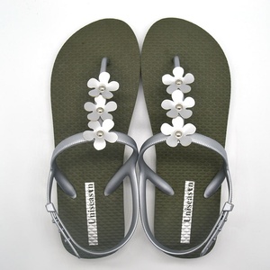 Sandales pour <span class=keywords><strong>femme</strong></span>, tongs décoratives, à la mode, été 2020 - Product Image 1