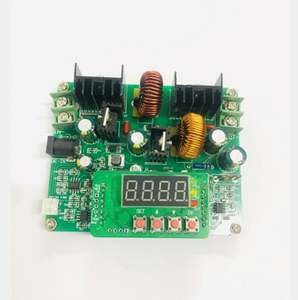 D3806 38V <span class=keywords><strong>Digital</strong></span> Step up Step Down Module Boost Buck Converter Placa de carga solar Pantalla LED de dígitos Voltímetro Amperímetro - Product Image 1