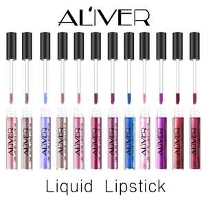 Aliver lip makeup 12 colori tazza antiaderente profumo di labbra rossetto lucidalabbra smalto per labbra lucido impermeabile - Product Image 3