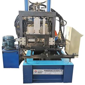 1,5mm-3,0mm Dicke 100mm-300mm Breite Voll automatische <span class=keywords><strong>C</strong></span> U Z-Abschnitt Pfettenstahlrahmen-Rollen form maschine - Product Image 1