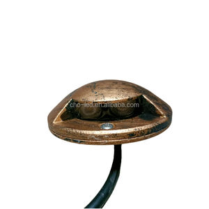 Lampe LED Souterraine Étanche 2W en <span class=keywords><strong>Bronze</strong></span> pour Extérieur, Éclairage Latéral de Terrasse, Jardin, Paysage, Spot Encastré au Sol - Product Image 1