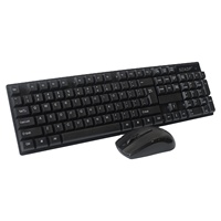 Prix promotionnel SZADP 2.4G pratique clavier d'ordinateur et souris plastique ABS pour ordinateur portable de bureau facile à utiliser