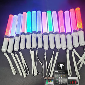 ไฟ <span class=keywords><strong>LED</strong></span> แบบแท่งเรืองแสง ควบคุมด้วยรีโมท พร้อมโลโก้สั่งทำ ใช้ซ้ำได้สำหรับคอนเสิร์ต - Product Image 1