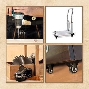 <span class=keywords><strong>Roulettes</strong></span> pivotantes en polyuréthane et acier <span class=keywords><strong>de</strong></span> 1,5 po, 2 po, 2,5 po <span class=keywords><strong>sans</strong></span> <span class=keywords><strong>frein</strong></span> <span class=keywords><strong>pour</strong></span> chaise <span class=keywords><strong>de</strong></span> <span class=keywords><strong>bureau</strong></span>, salon, hôpital, salle <span class=keywords><strong>de</strong></span> bain, meubles - Product Image 6