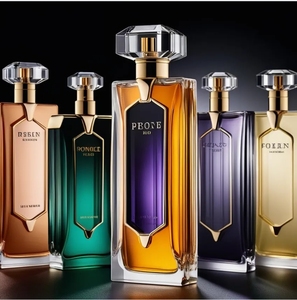 Venta 30ml 50ml Flat Square Spray Vacío Multi Color Unisex Exótico Perfume Botella - Product Image 2