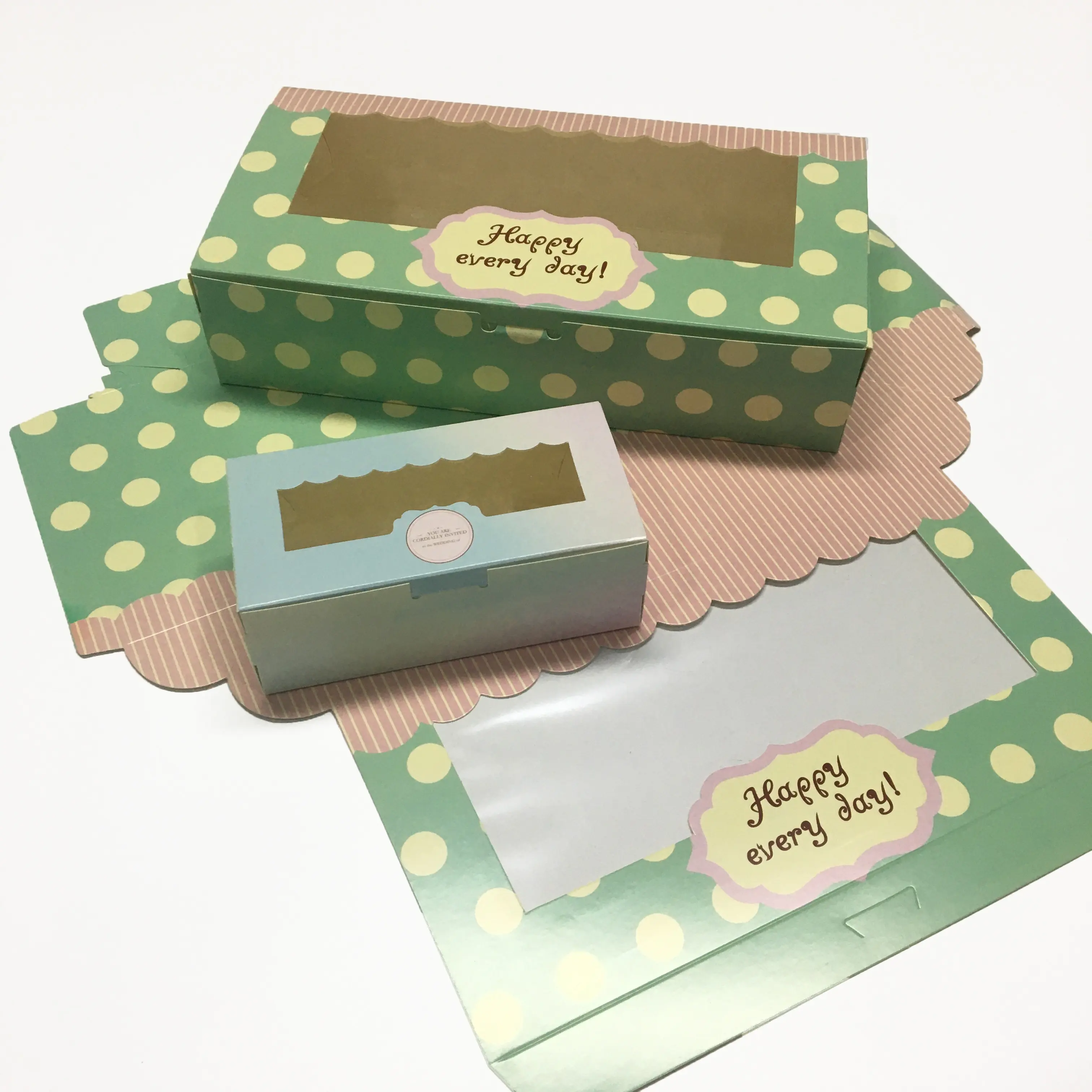 Customize Wholesale Christmas Candy Boxes with Logo Matte Laminated Cookie Package Box