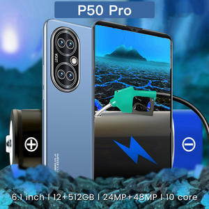 P50Pro Smartphone Android 6,1 Pantalla HD grande 65W Carga rápida Dual SIM Octa Core CPU 256GB y <span class=keywords><strong>512GB</strong></span> ROM Nuevo y usado Estado - Product Image 3