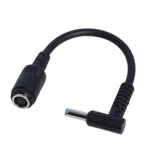 DC Power Adapter 7.4mm x 5.0mm Female to 4.5 x 3.0mm Male Converter DC Cable for Laptop Notebook
