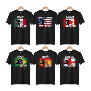 T-shirt <span class=keywords><strong>de</strong></span> football en gros, 180 GSM, coupe ample, 100 % coton, avec <span class=keywords><strong>logo</strong></span> personnalisé et motif <span class=keywords><strong>de</strong></span> dessin animé, unisexe - Product Image 2