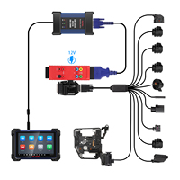 Kit de cables GODIAG 9 en 1 para prueba de caja de cambios VAG DSG DQ200 DQ500 DL501 DL382, lectura y escritura de datos de ECU, compatible con AUTEL G-BOX Xhorse